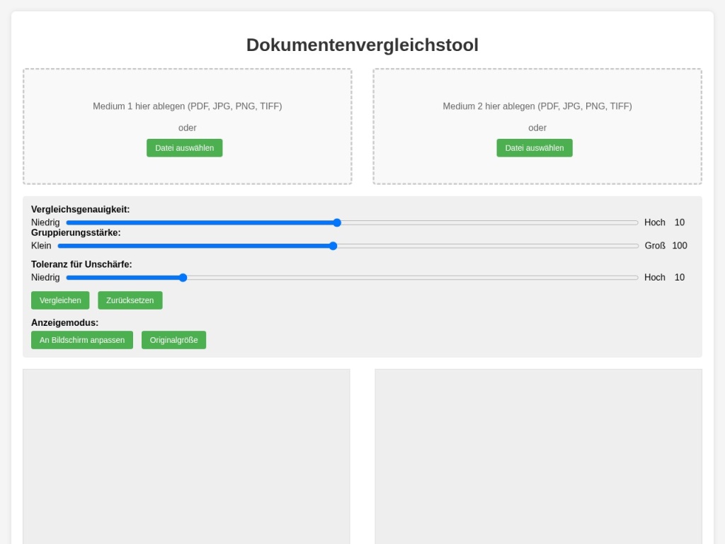 Zeichnungs Vergleich (PDF) Vorschau